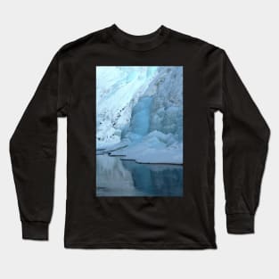 Winter At Johnston Canyon Long Sleeve T-Shirt